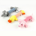 Migne chien jouet animal de compagnie chiot en peluche sonne mâle squeaker squeaky cochon éléphant de canard toys z019